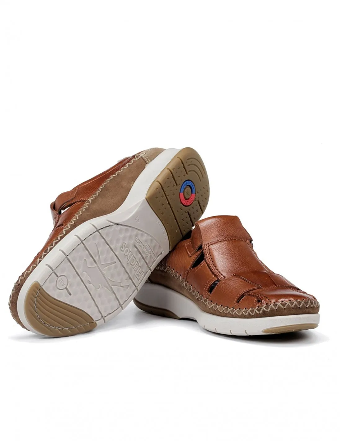 FLUCHOS Sandalias Cerradas Piel Cuero