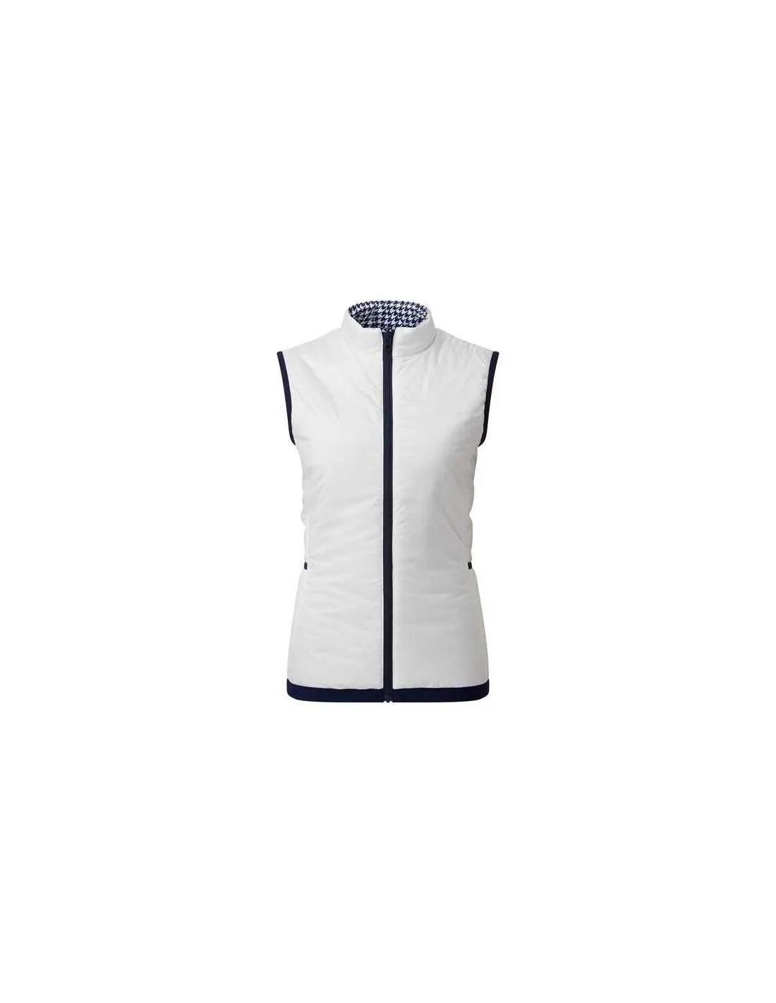 FOOTJOY REVERSIBLE WHITE/NAVY  CHALECO MUJER