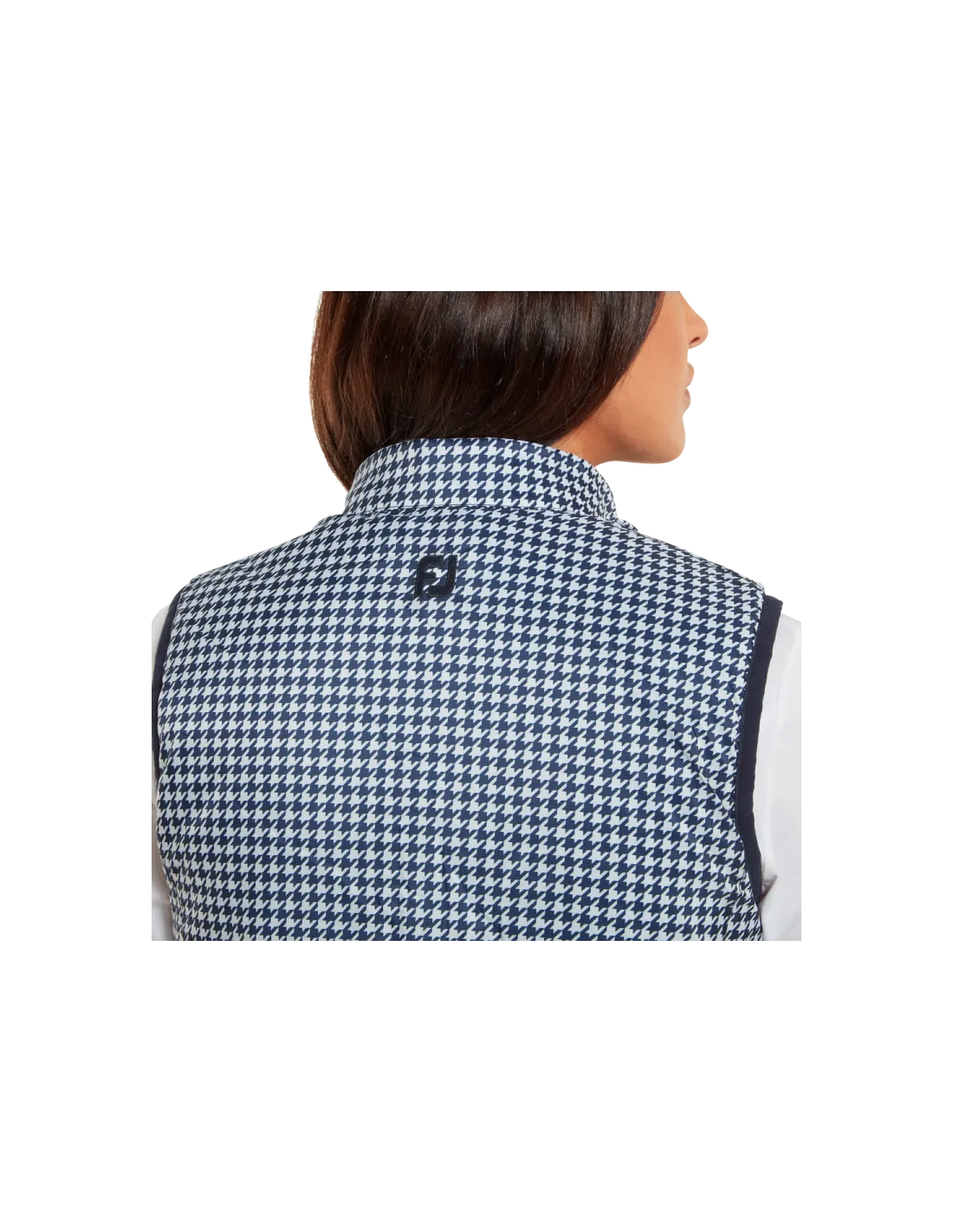 FOOTJOY REVERSIBLE WHITE/NAVY  CHALECO MUJER