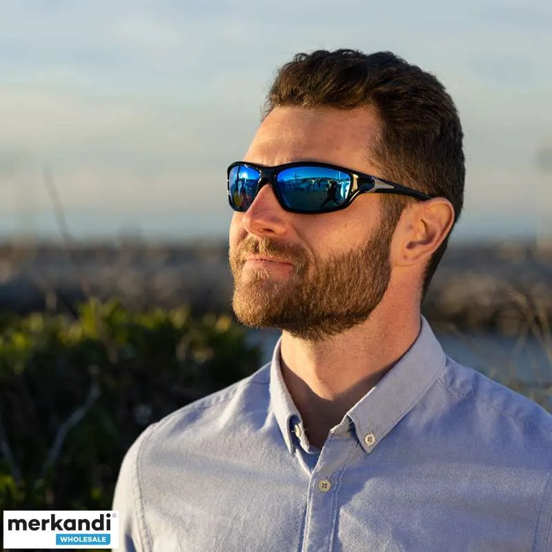 Gafas de sol Overton 100 con protección UV con embalaje Premium