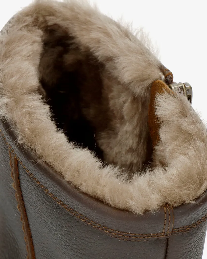 Gilbert Igloo C4 Botas de piel con forro interior de pelo natural.