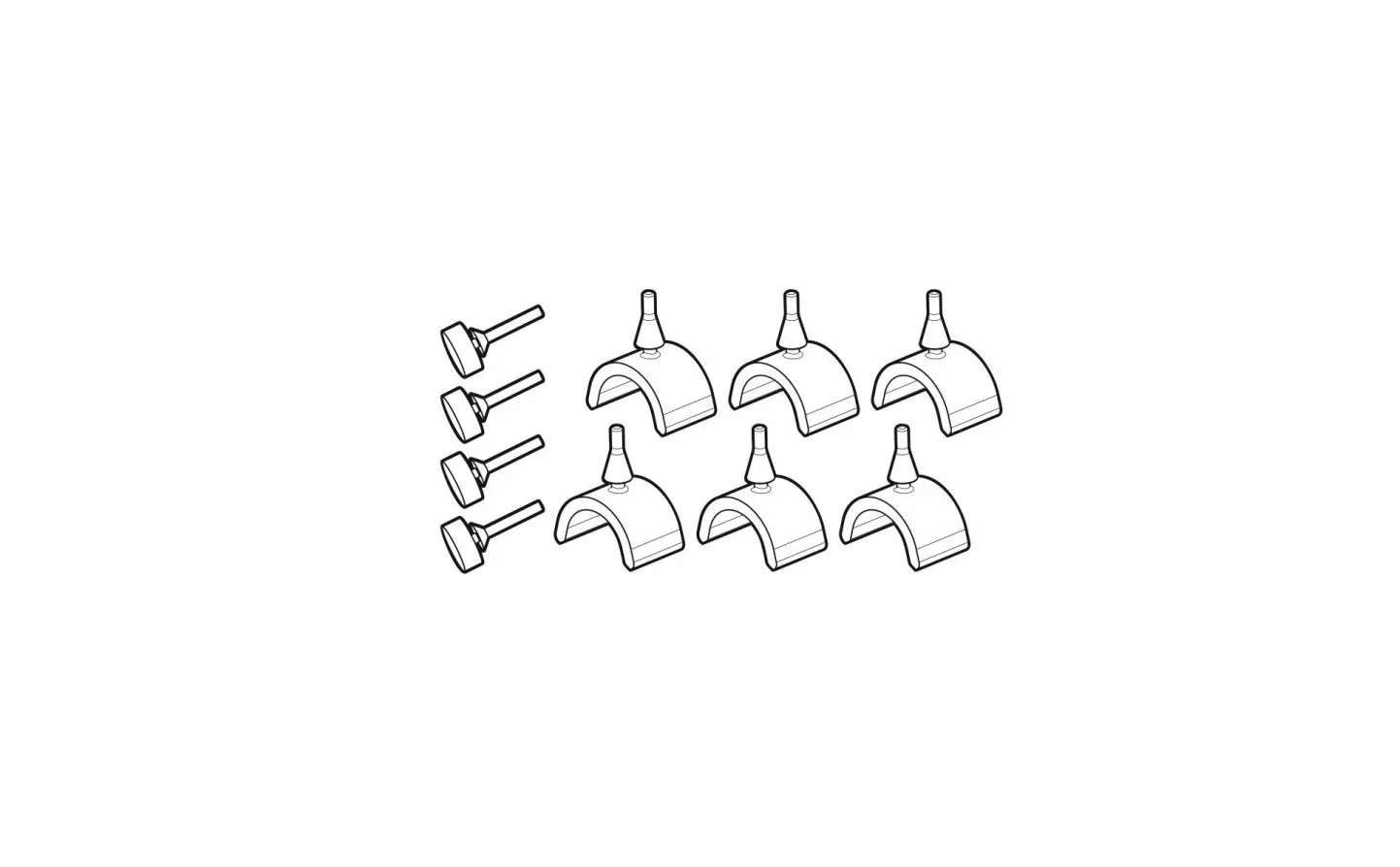 Gomas Pequeñas Shad Sh23 |D1B23GOR|