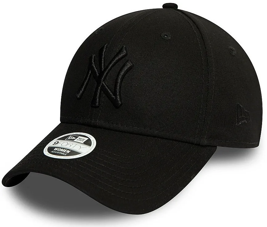 GORRA CON VISERA NEW ERA 9FO ESSENTIAL MLB NEW YORK YANKEES  BLACK/BLACK  WOMEN´S