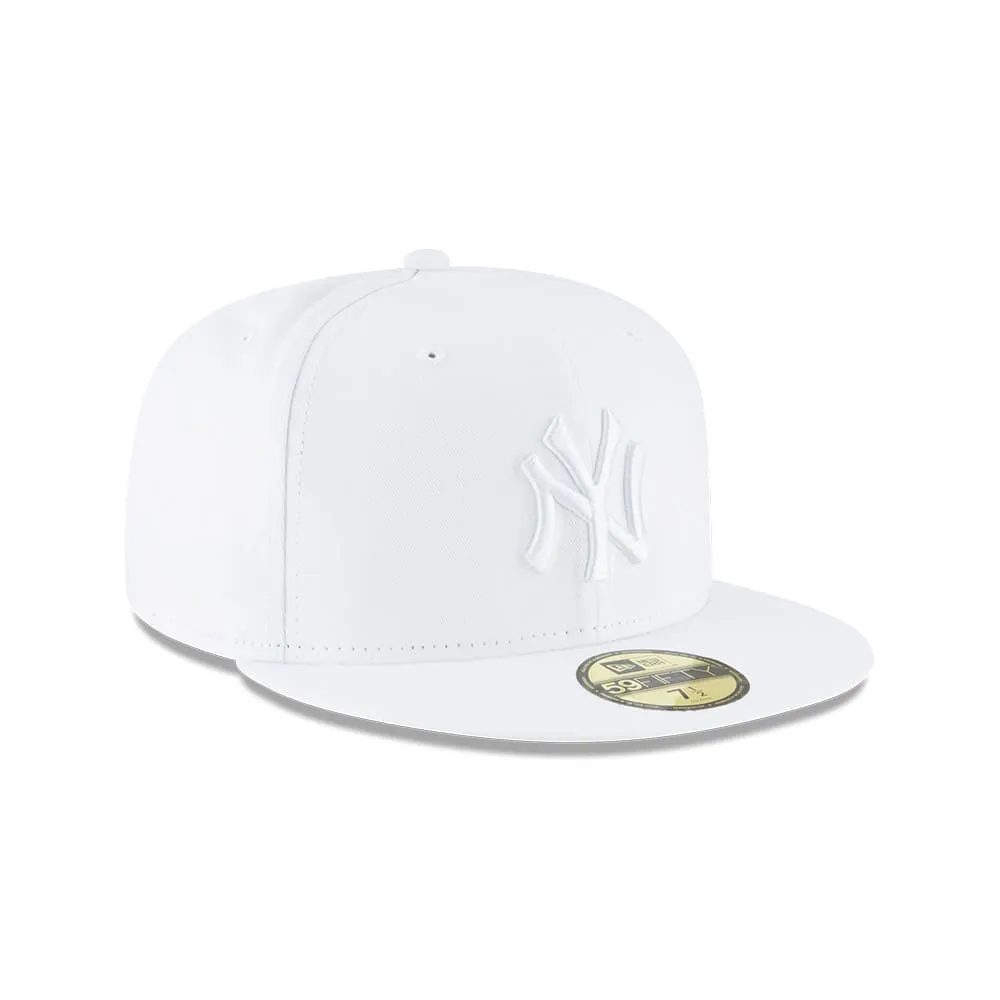 Gorra para Hombre NEW ERA HAT MLB BASIC 5950 NEYYAN WHI WHT