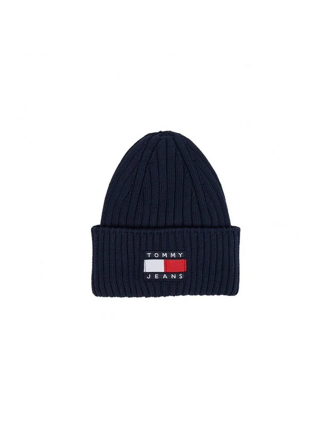 GORRO TOMMY HILFIGER AZUL MARINO LOGO FRONTAL  ECOOL
