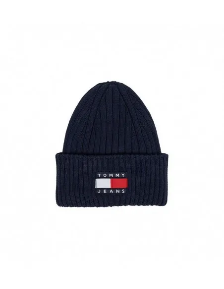 GORRO TOMMY HILFIGER AZUL MARINO LOGO FRONTAL  ECOOL