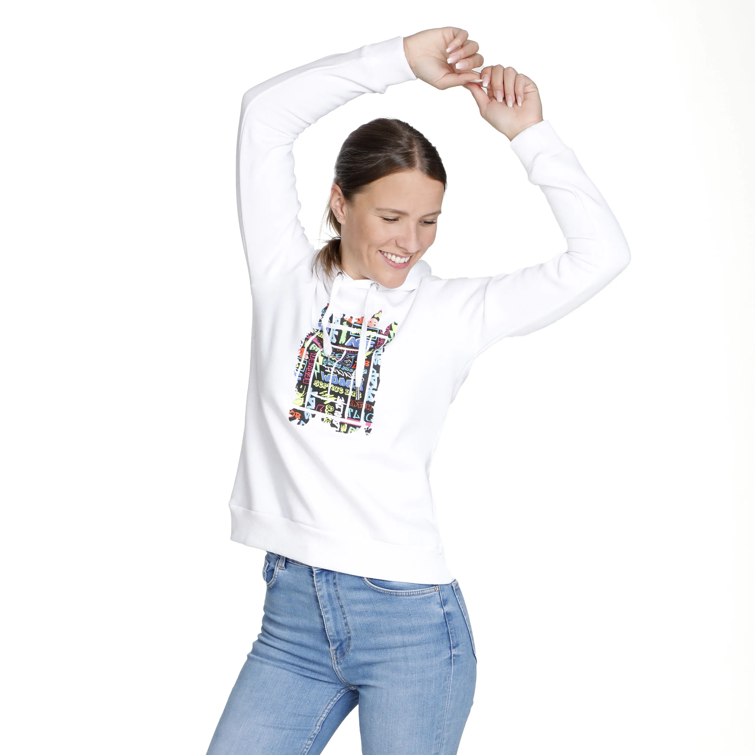 Graffity Sudadera Con Capucha Mujeres