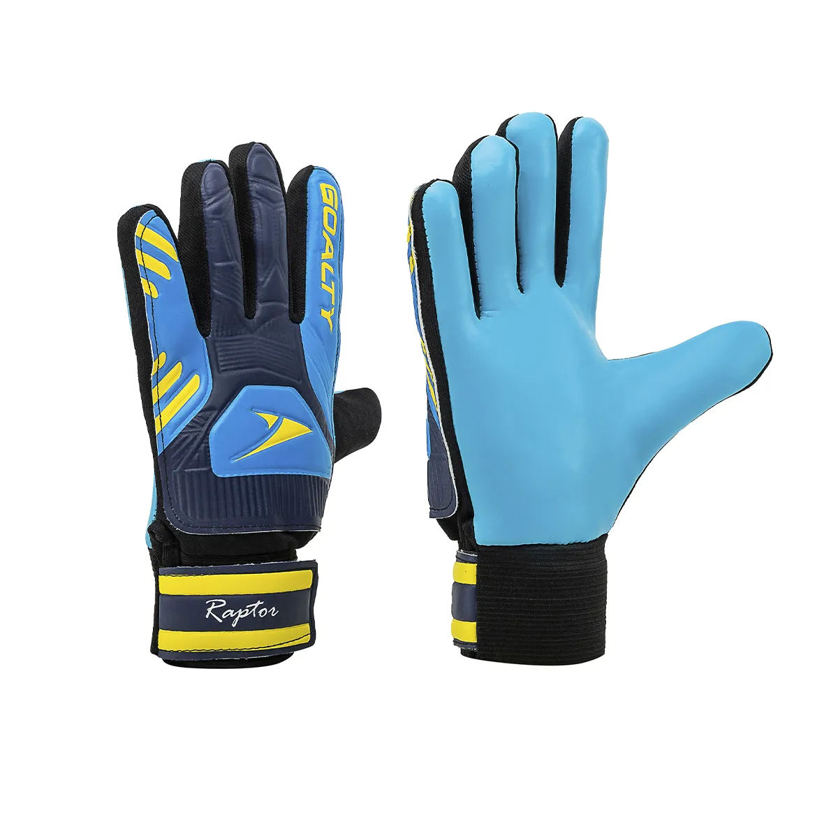 Guantes De Arquero Goalty Raptor Niño Niña Azul