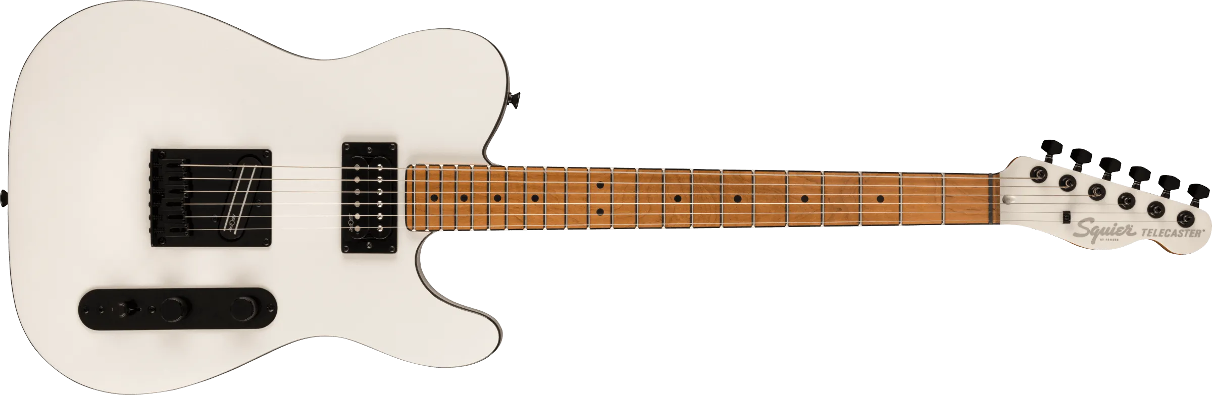 Guitarra Electrica Fender Squier Contemporary Telecaster® RH, Roasted Maple Fingerboard, Pearl White 0371225523 