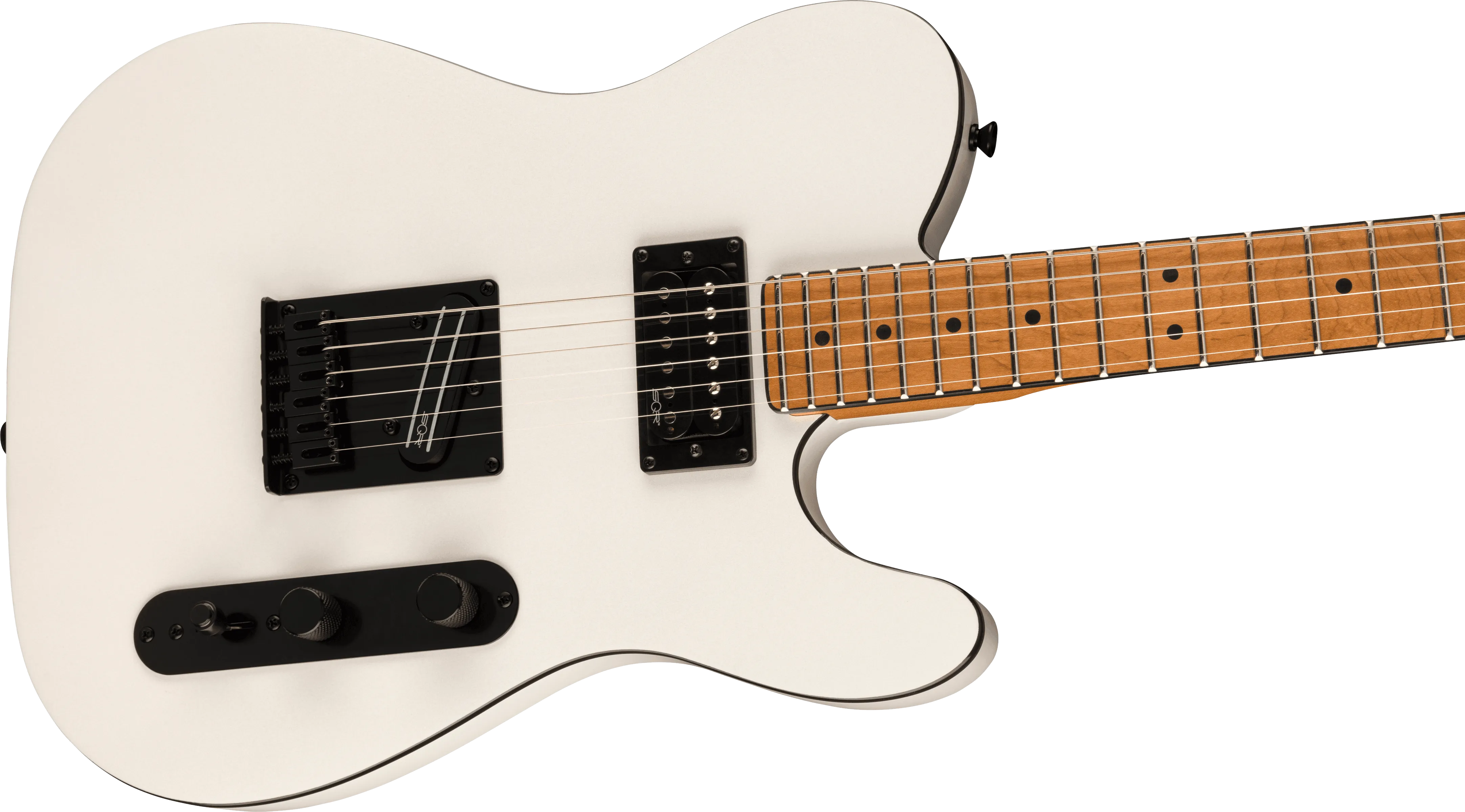 Guitarra Electrica Fender Squier Contemporary Telecaster® RH, Roasted Maple Fingerboard, Pearl White 0371225523 