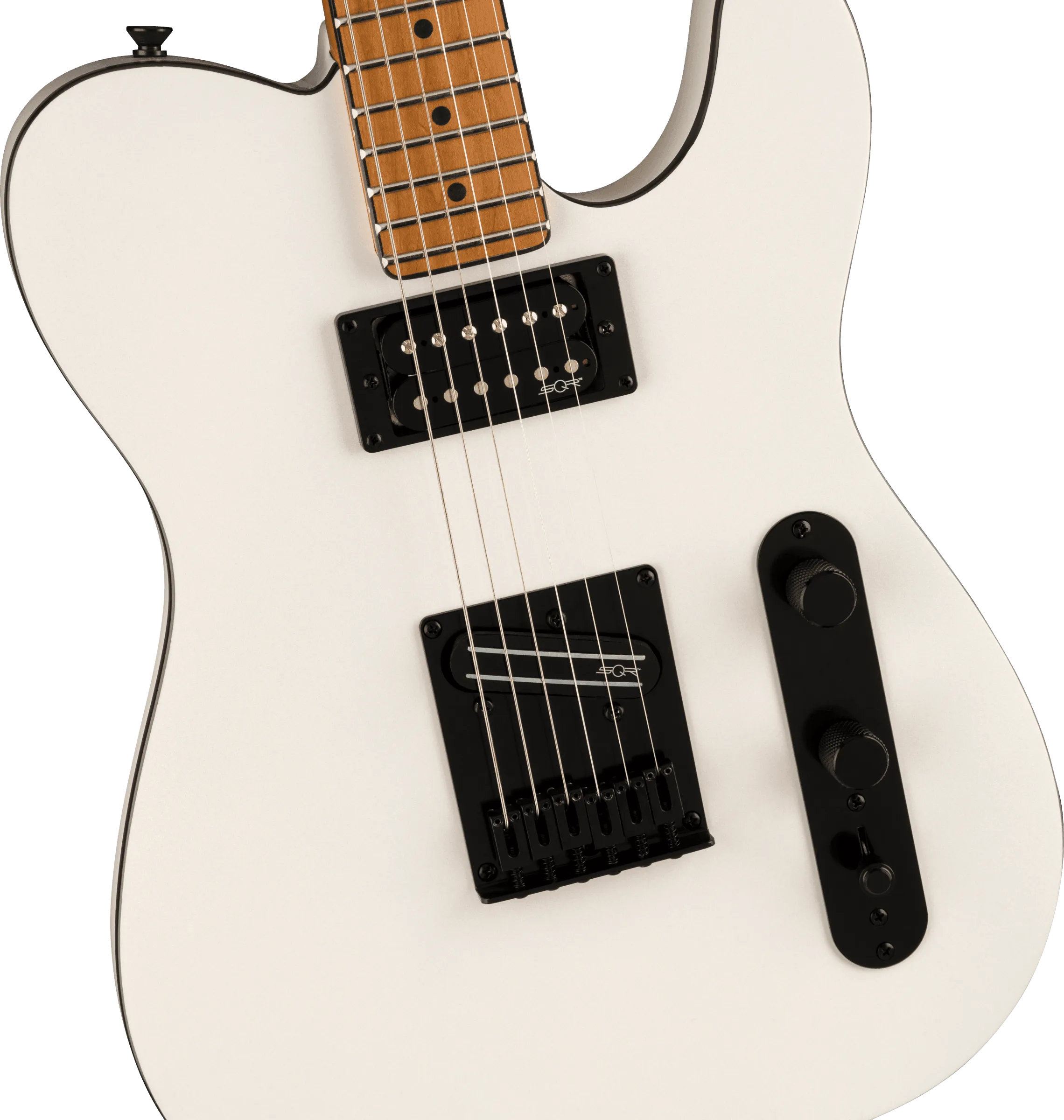 Guitarra Electrica Fender Squier Contemporary Telecaster® RH, Roasted Maple Fingerboard, Pearl White 0371225523 