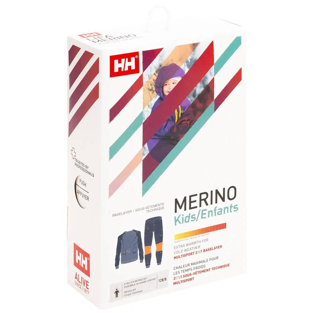 HELLY HANSEN LIFA ACTIVE SET NIñO TRAJE FUNCIONAL MERINO 2 PIEZAS 48610692