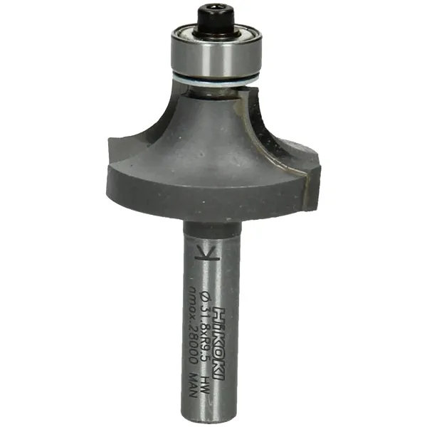 HIKOKI  754106  FRESA DE REDONDEO, 9.5X15.9X52MM, VáSTAGO 8 MM, MADERA