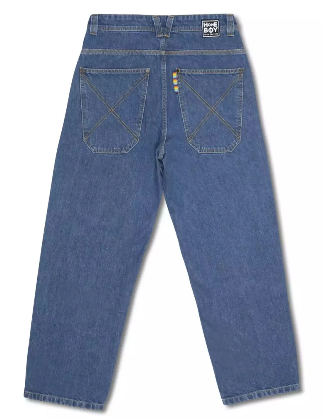 HOMEBOY XTRA BAGGY DENIM  AZUL LAVADO  PANTALONES VAQUEROS