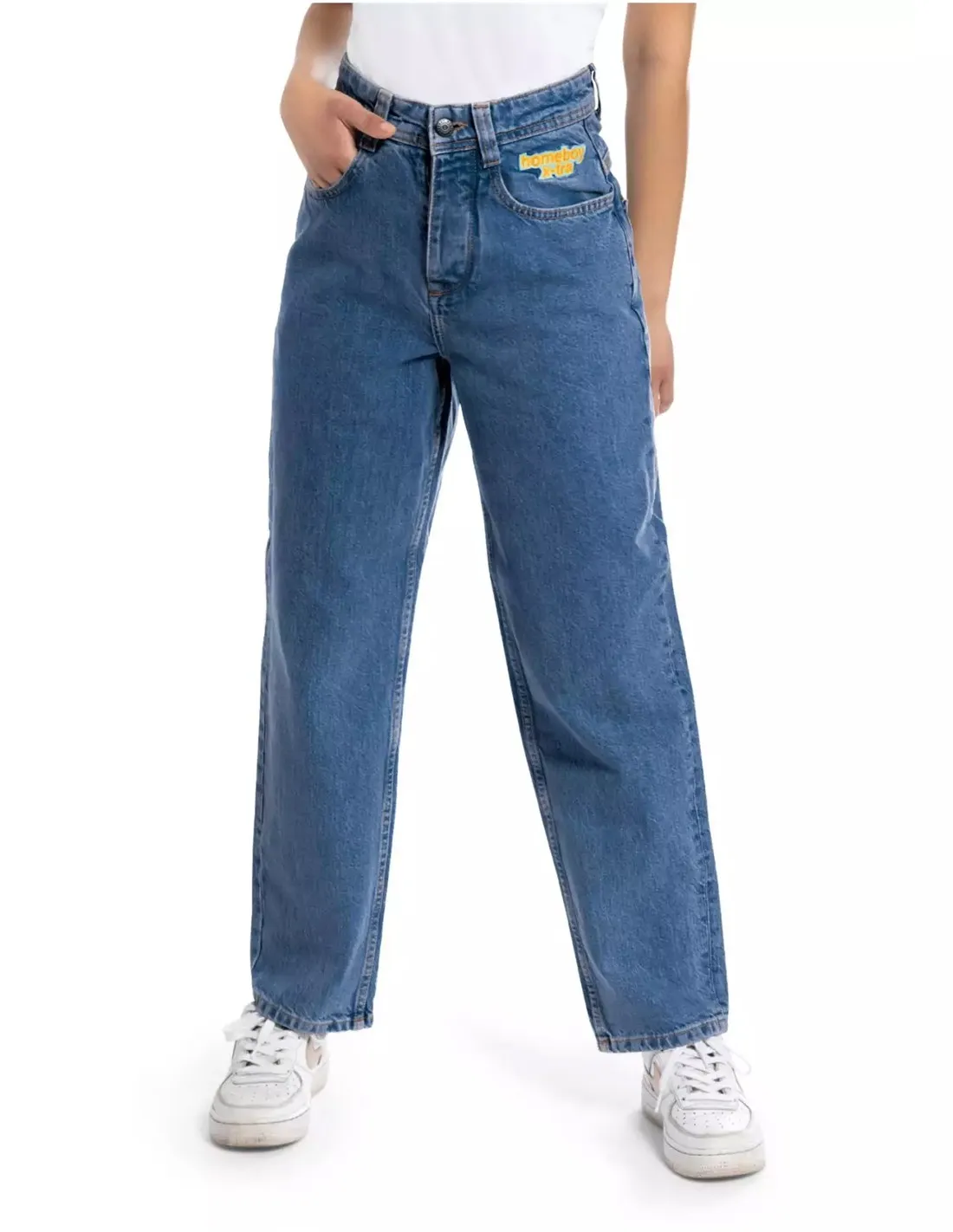 HOMEBOY XTRA BAGGY DENIM  AZUL LAVADO  PANTALONES VAQUEROS
