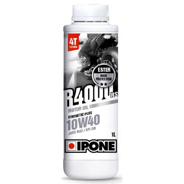 IPONE R4000 RS  10W40 SYNTHETIC PLUS  1 LITRO 4T 