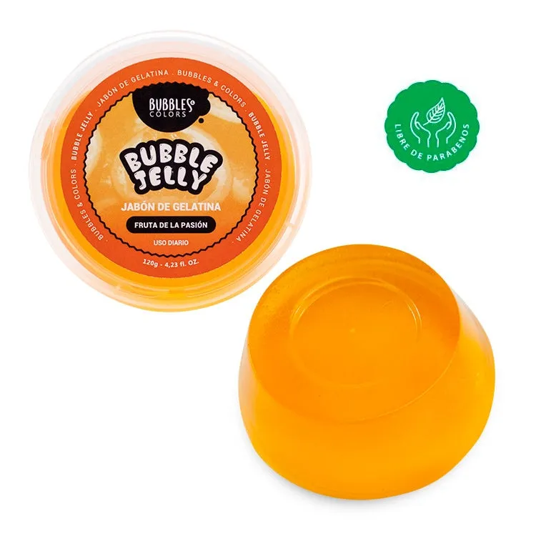 Jabón de Gelatina PIELES SECAS para Manos y Cuerpo con Naranja