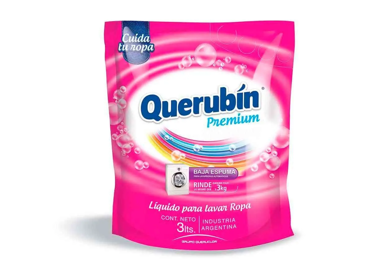 Jabón Liquido QUERUBIN Premium Sachet 3 L