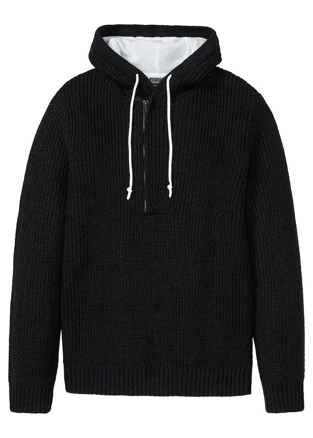 Jersey con capucha Negro