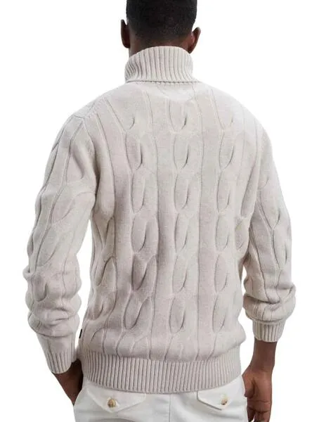 Jersey Ecoalf New Bruna Beige para Hombre 
