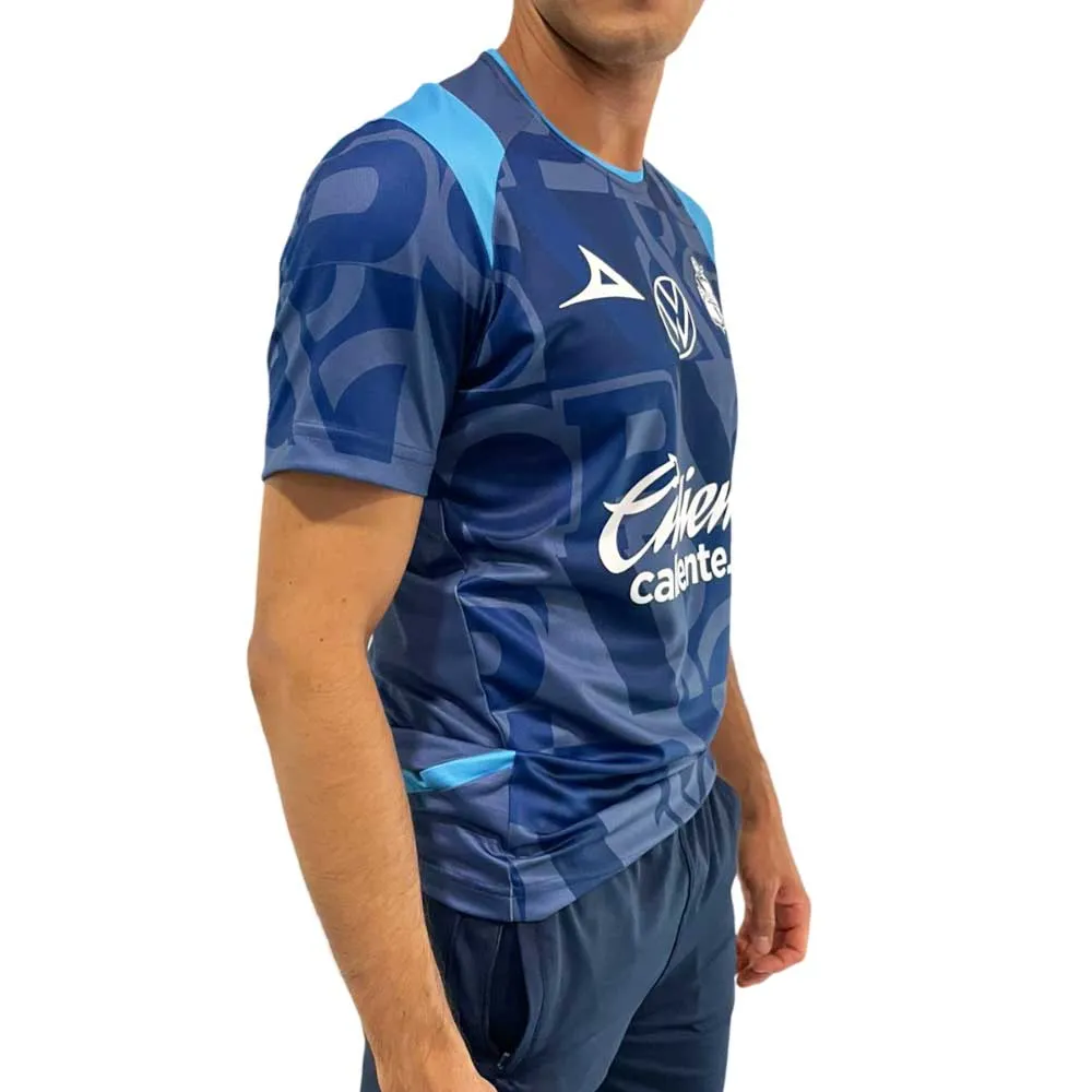 JERSEY PIRMA HOMBRE ENTRENAMIENTO CLUB PUEBLA 2425 AZUL AZUL CLARO