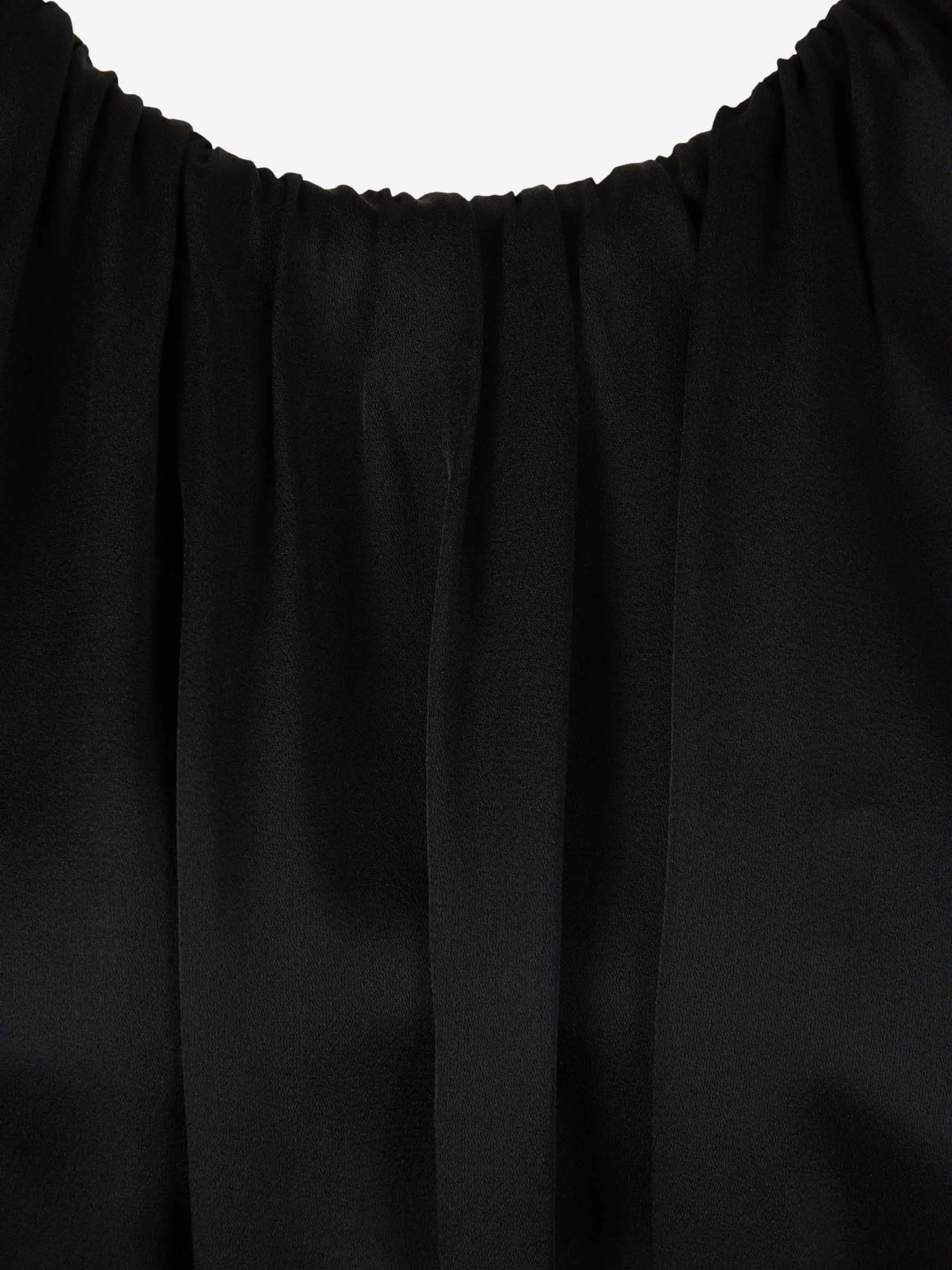 Jil Sander Top Fruncido Abertura Posterior