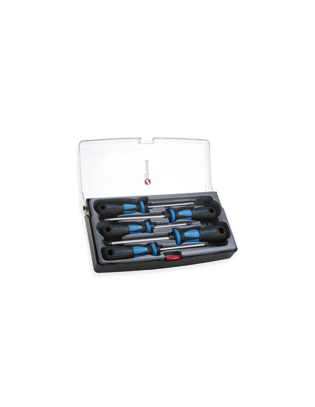 JUEGO DEST. CAJA PLASTICO 5 PZAS IND