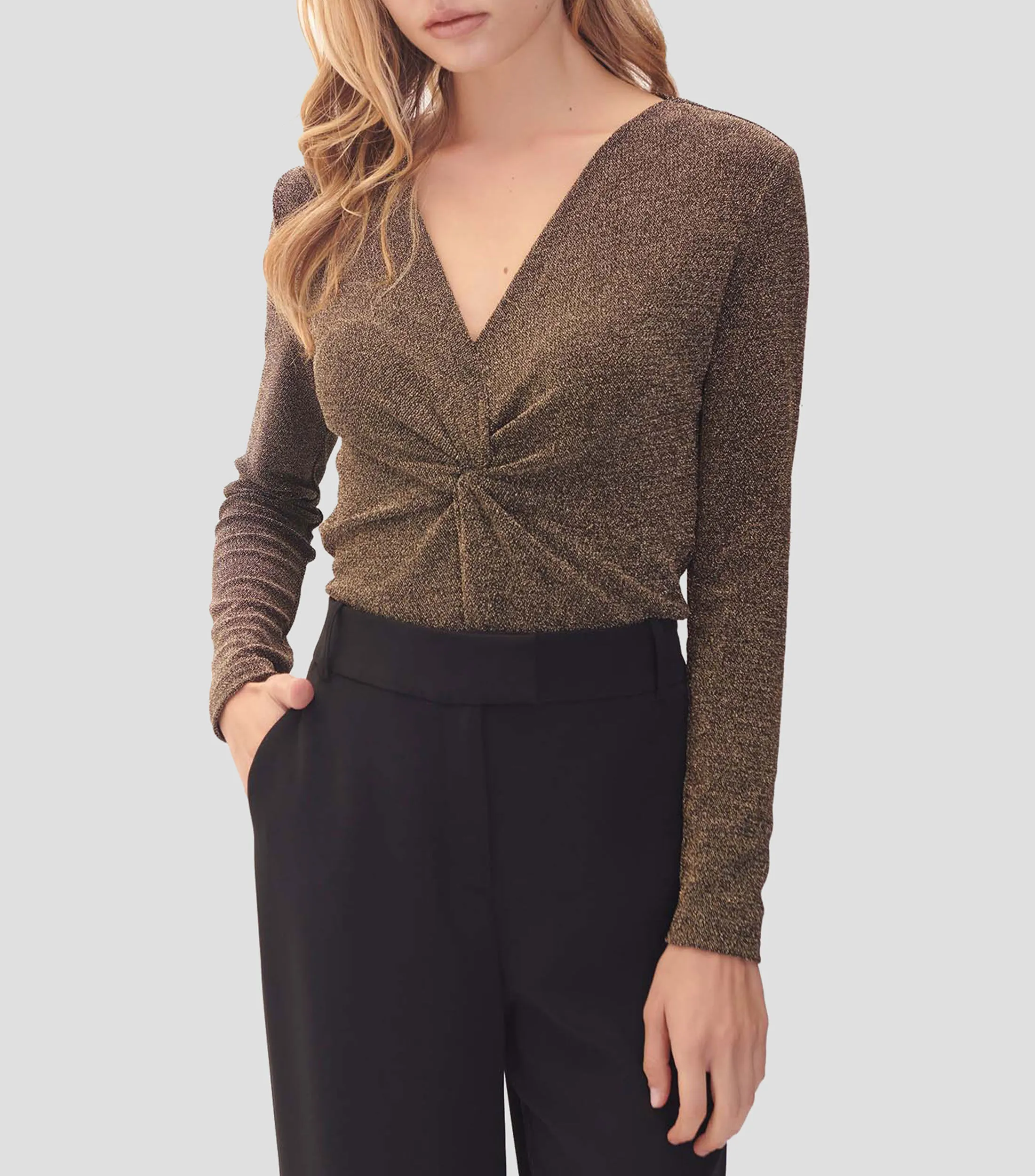 Julio Blusa Manga Larga Mujer