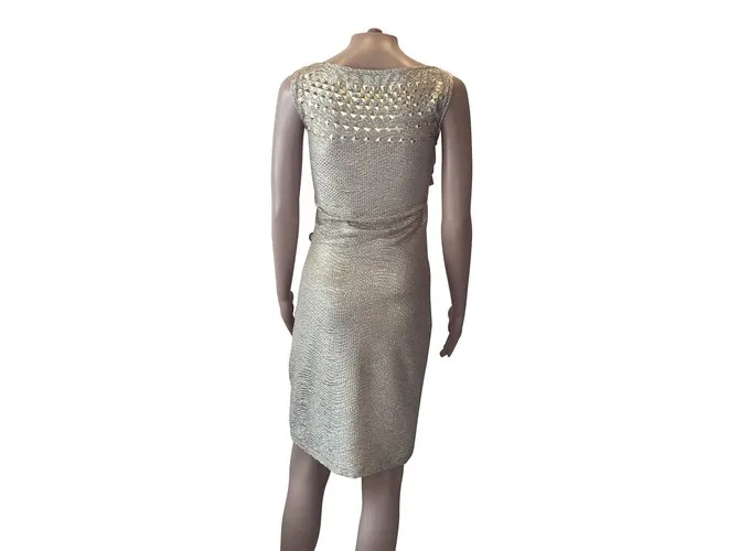 Just Cavalli Vestidos Dorado 