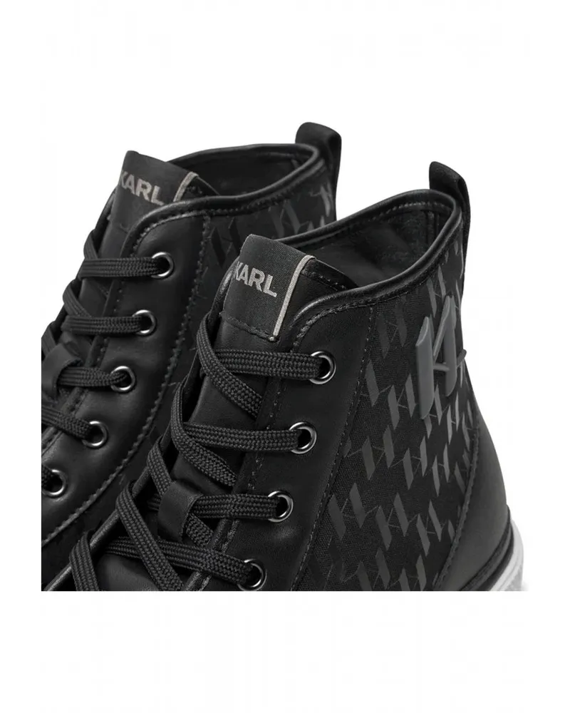 KARL LAGERFELD  ZAPATILLAS DEPORTIVAS KAMPUS MAX DUALTONO LACE MONOGRAM