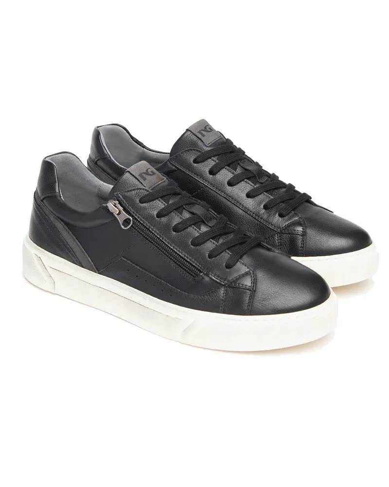 KOPIE NERO GIARDINI  400440 T. MORO  SNEAKERS HIGH MAN LEDER