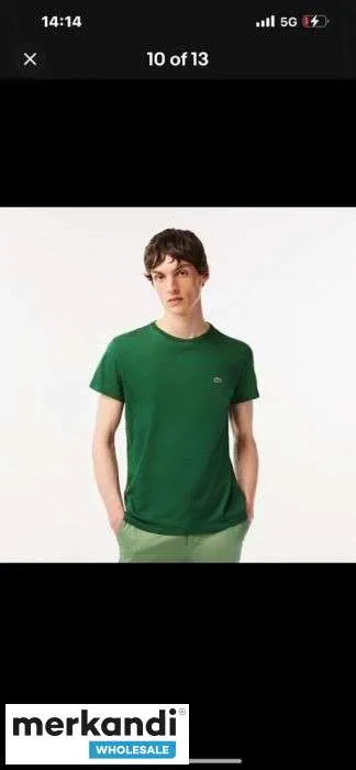 Lacoste Venta al por mayor de camisetas para hombre surtido 36pcs.
