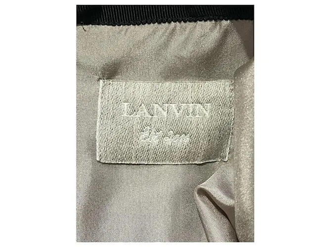 LANVIN Faldas T.Seda S Internacional Negro 