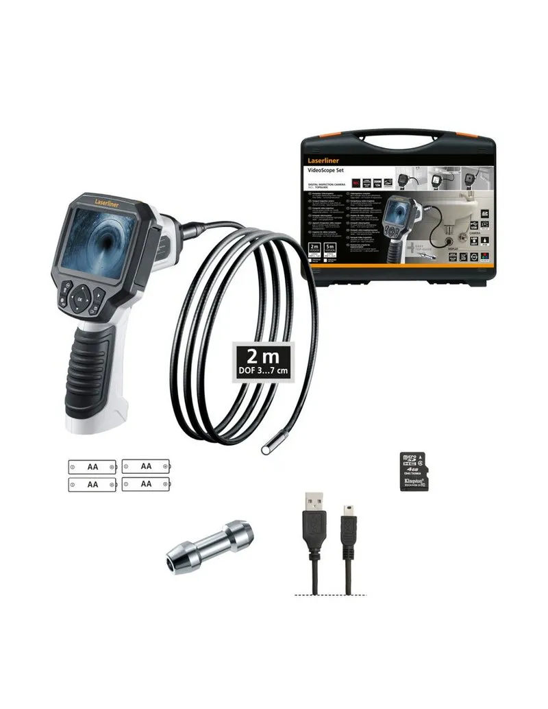 Laserliner VideoScope Plus Set | Videoinspección