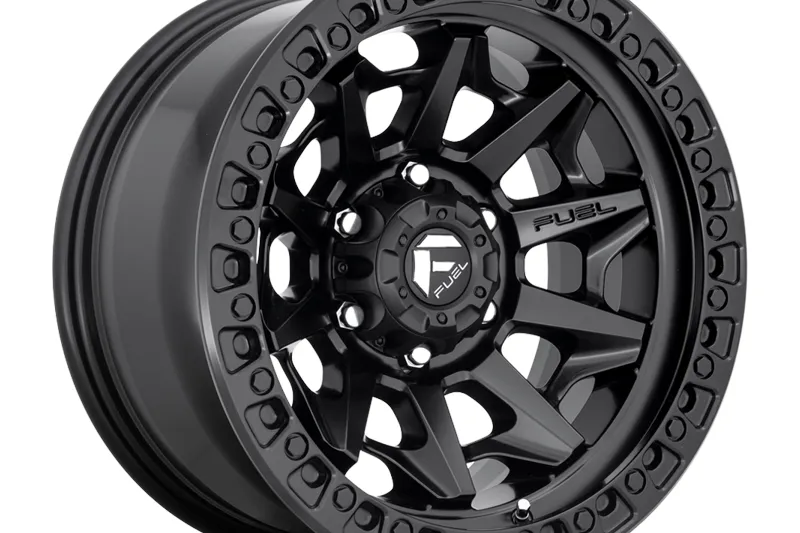 Llanta de aleación D694 Covert Matte Black Fuel 8.5x17 ET34 65,1 5x120