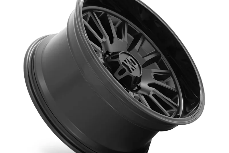Llanta de aleación XD864 Rover Satin Black W/ Gloss Black LIP XD Series 9.0x20 ET18 106,1 6x139,7
