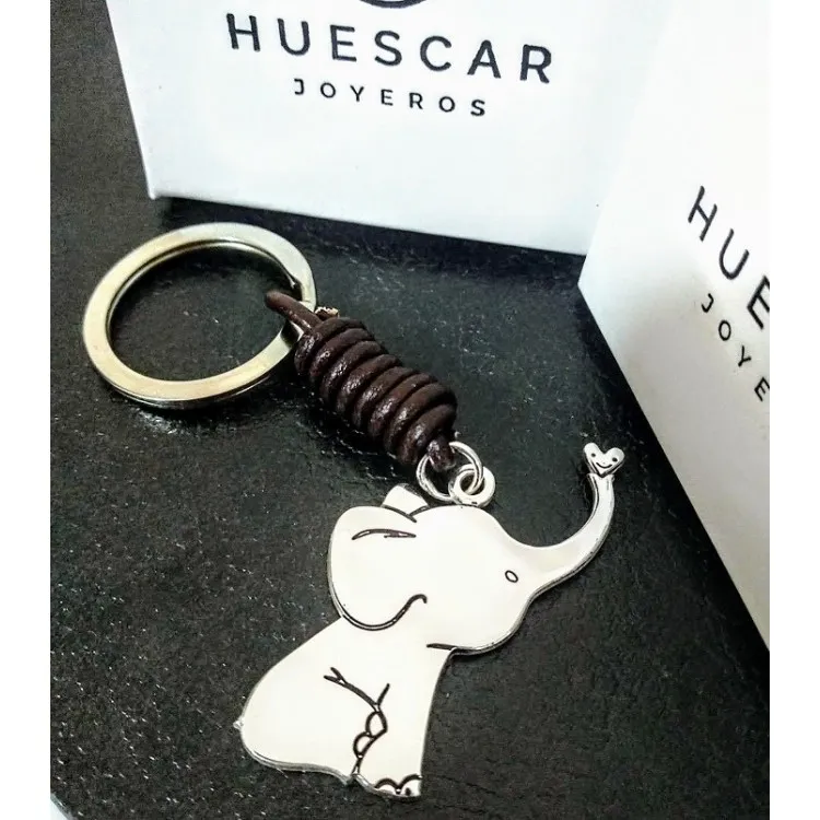 Llavero personalizado Dibujos tallados en plata de ley