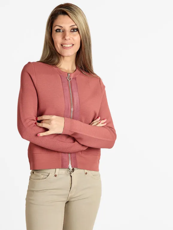 Louise Orop Cárdigan de mujer con cremallera