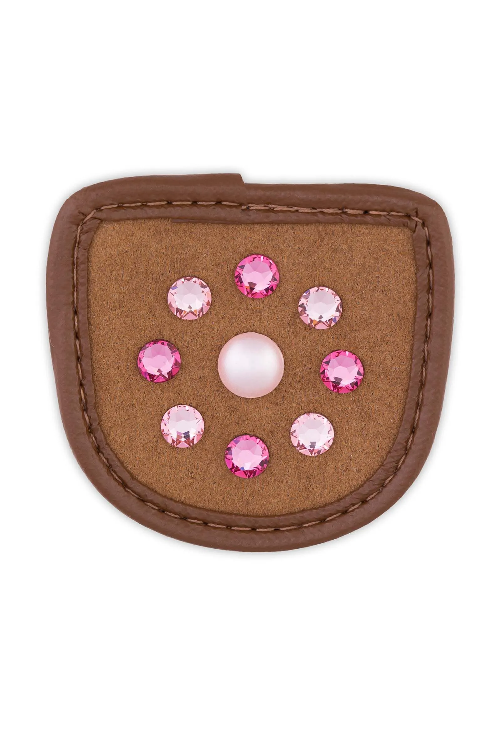 Magic Tack Parches para Guantes de Equitación Magic Tack Laquer Rose