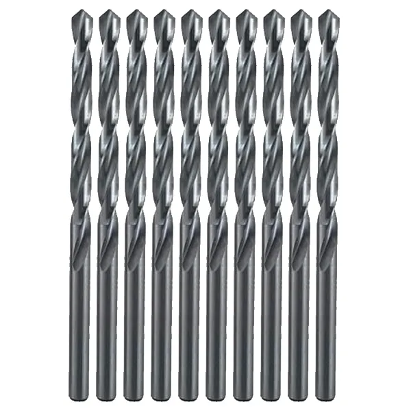 MAKITA  D06339  JUEGO DE BROCAS PARA METAL, HSS, 4 MM, VáSTAGO CILíNDRICO, 10 PIEZAS