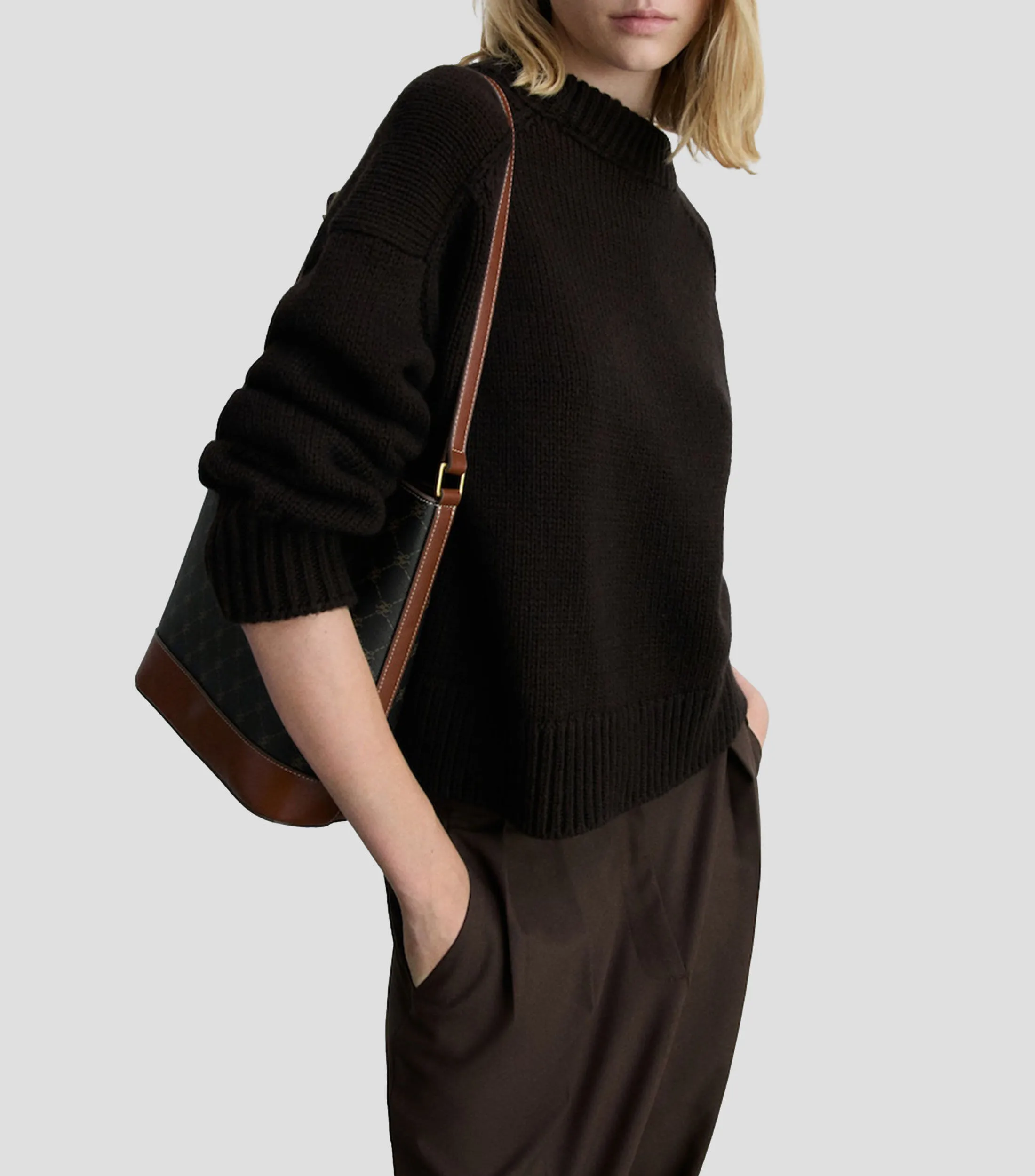 Mango Bolsa Tote Estampada Mujer