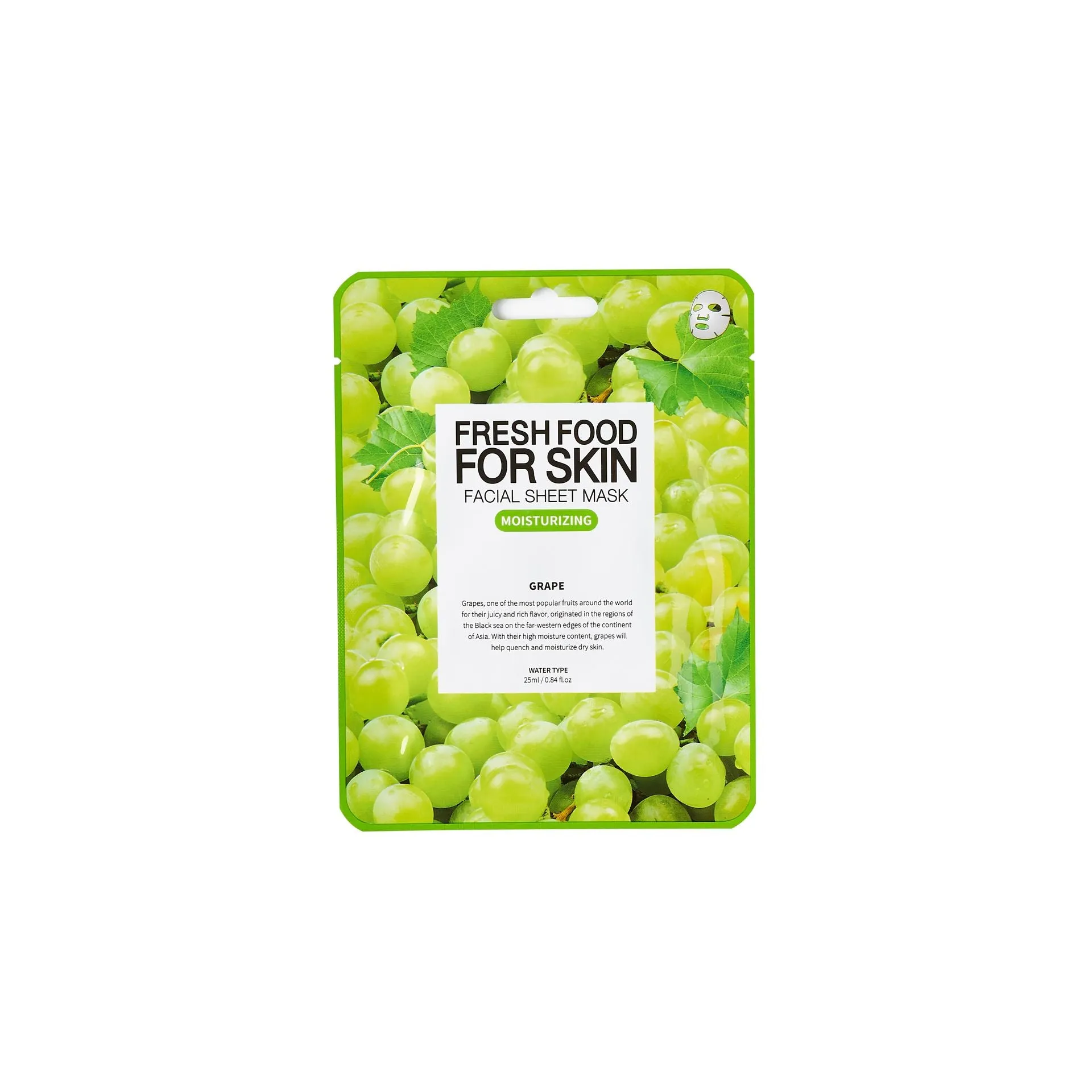 Mascarilla Facial Farm Skin Freshfood For Skin Facial Sheet Mask (Grape) 25ml
