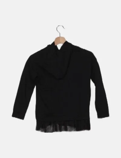 Mayoral Vestido estilo sudadera detalle tul