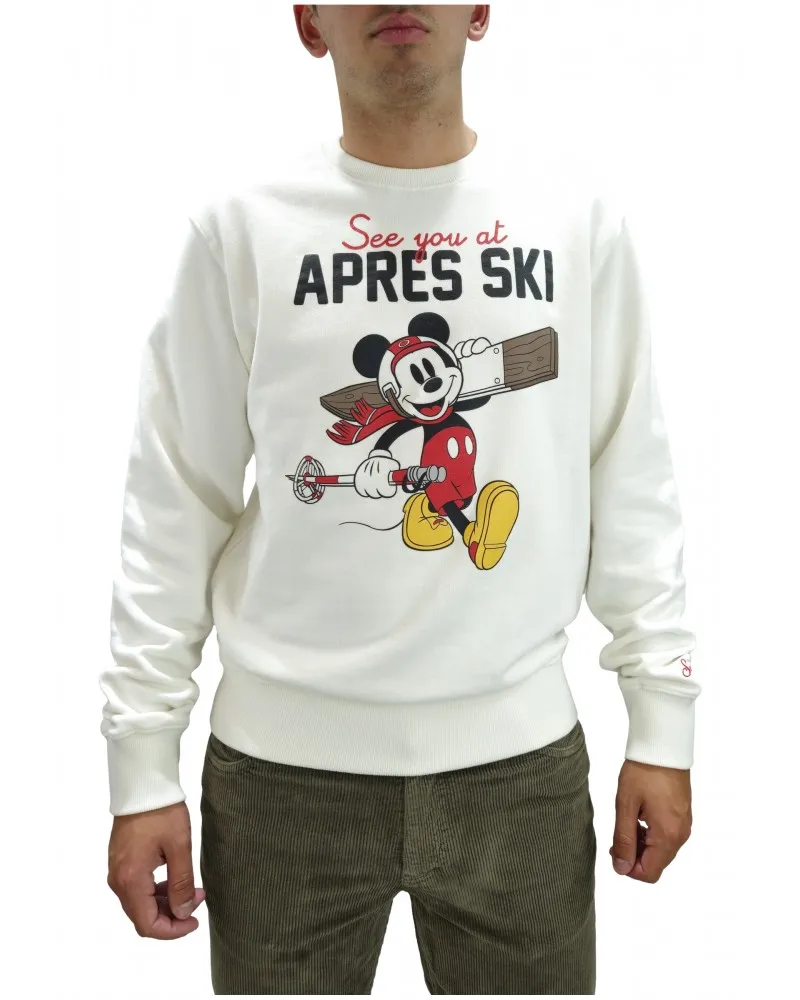 MC2 SAINT BARTH  SUDADERA MICKEY APRES SKI COLOR CRUDO