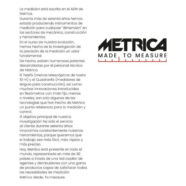 Medidor Láser METRICA One 30