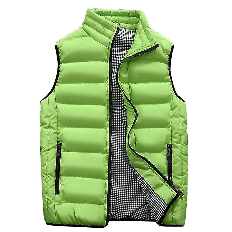 Mens Vest Casual Mens Warm Sleeveless Jacket Men Winter Waistcoat Men's Vest Casual Coats Outwear Plus Size 5xl