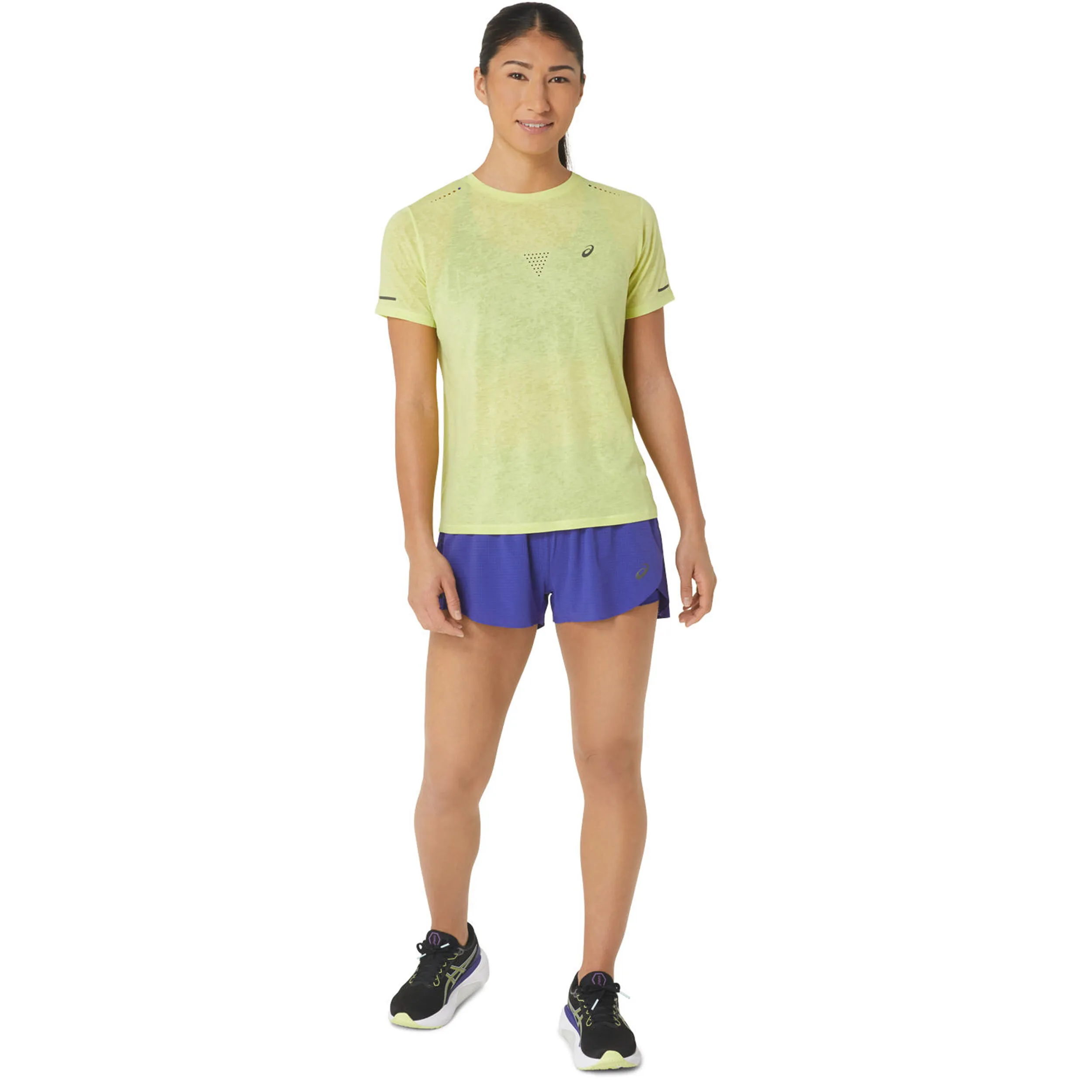Metarun Split Shorts Mujeres
