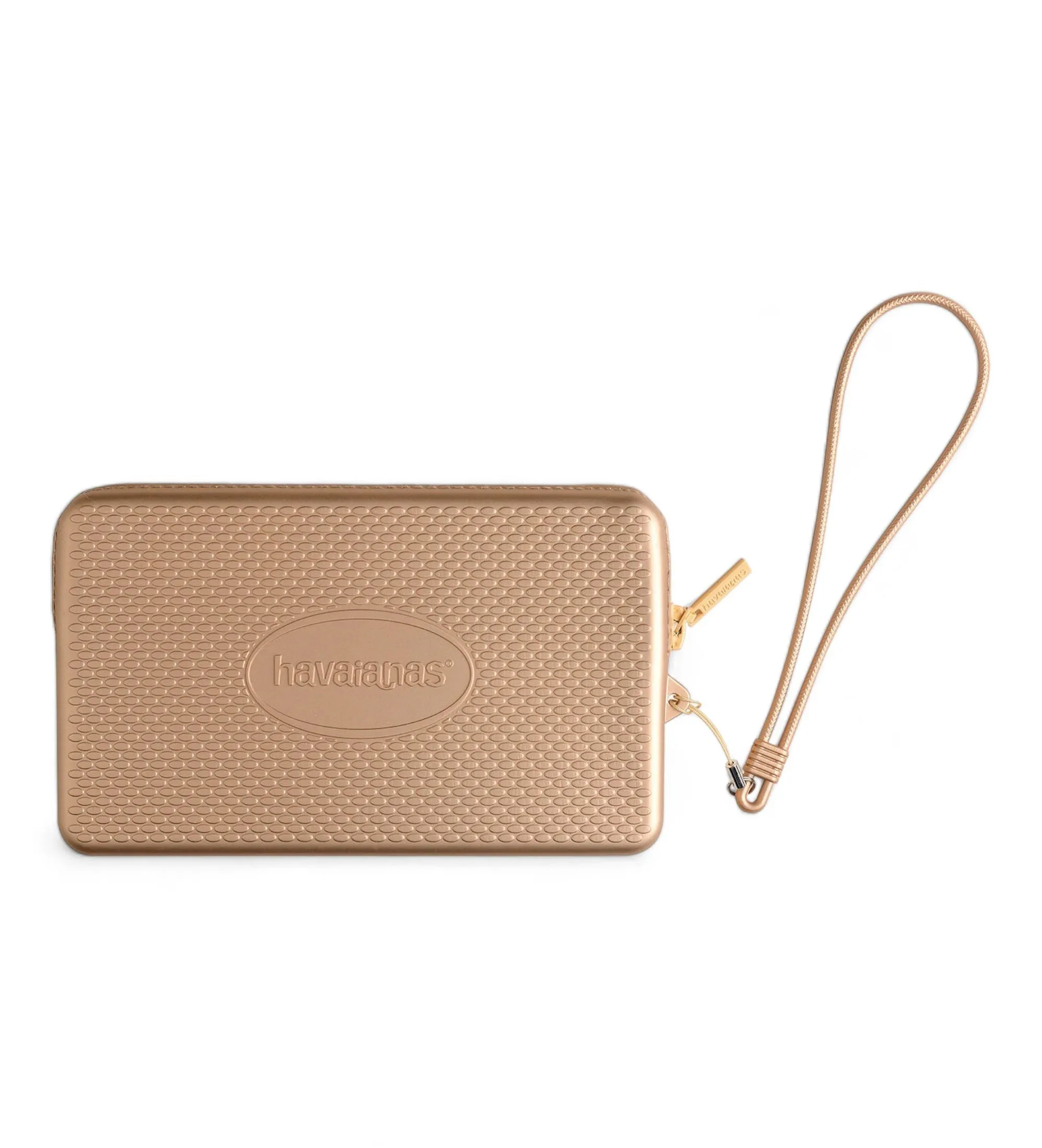 Mini Bolso Metálico dorado