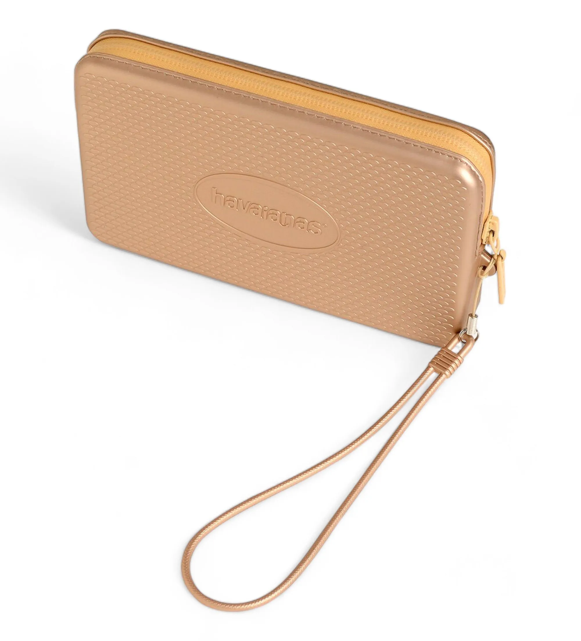 Mini Bolso Metálico dorado