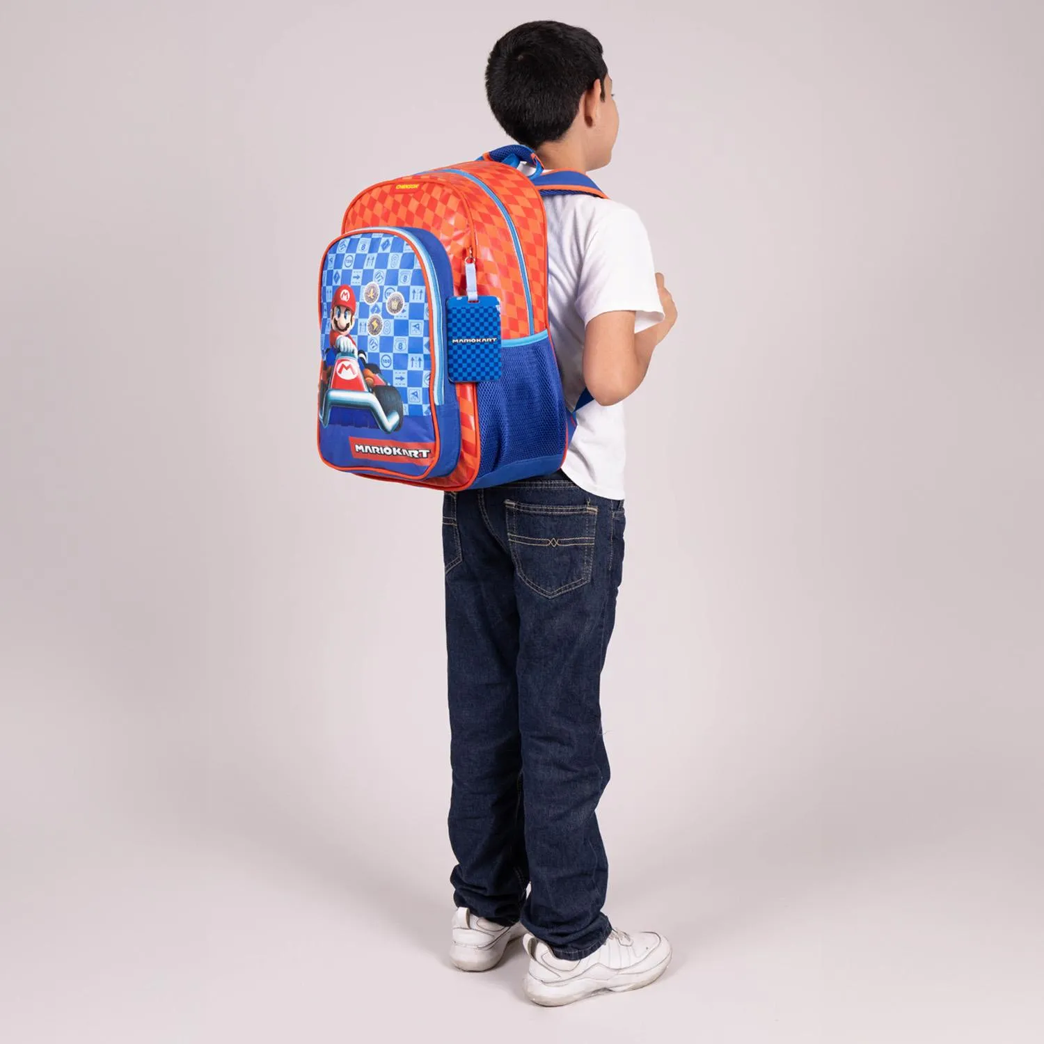 Mochila Roja Mario Bros Para Nio Chenson Prais